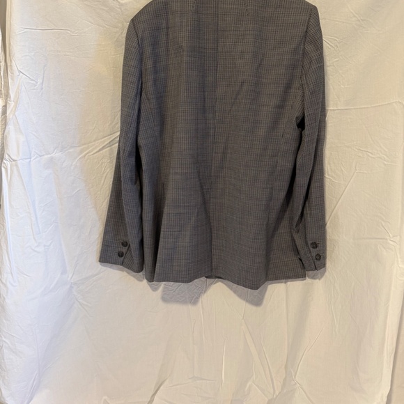 J.Crew 365 Double-Breasted Plaid/Houndstooth Wool Blend Blazer | Size 12 - Picture 2 of 3